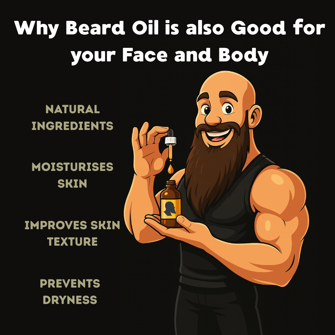 Why Beard Oil Is Also Good for Your Face and Body
